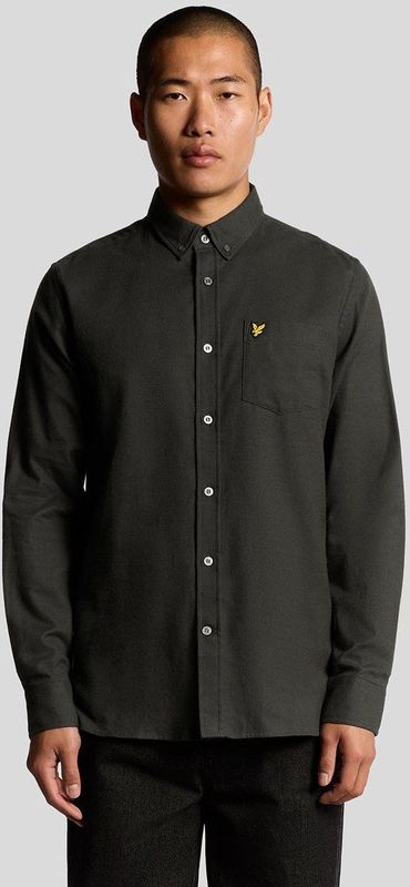 Lyle & Scott - Hemd - Donkergrijs - Heren