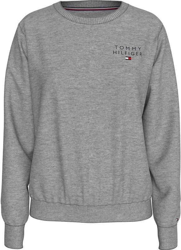 Tommy Hilfiger Uw0uw04521 Sweatshirt Grijs S Vrouw
