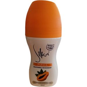 Silka skin lightening deodorant roller papaja 40ml