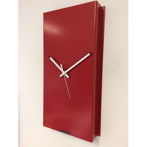 WANDKLOK OMEGA RED MODERN DESIGN