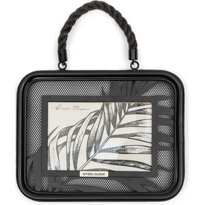 Riviera Maison Moonlight Leaf Photo Frame 15x10 - - Black - 25.0x2.0x18.5 cm