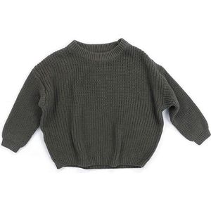 Uwaiah oversize knit sweater -Mister Olive - Trui voor kinderen - 92/18-24M