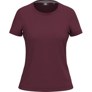 WK. Designed To Work Dames-T-shirt met antibacteriële behandeling WK307 - Wine - L