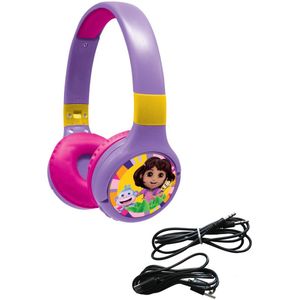 2 in 1 Bluetooth® en bedrade comfortabele opvouwbare hoofdtelefoon met veilige volumebegrenzing Dora-ontwerp