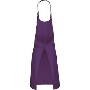 Schort/Tuniek/Werkblouse Unisex One Size Kariban Purple 35% Katoen, 65% Polyester