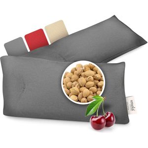 Kersenpitkussen - Natuurlijk warmtekussen - 1 stuk - 100% katoen - 58 x 12 cm