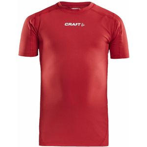 Craft Pro Control Compression Tee Jr 1906859 - Bright Red - 146/152