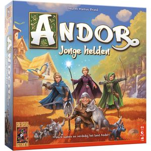 999 Games Andor Jonge Helden - Bordspel voor jonge avonturiers vanaf 7 jaar - 2-4 spelers - +/- 30 min