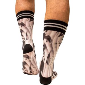 Sock My Feet - Curves - Katoen - Geprinte sok - Herensokken Maat 39-42