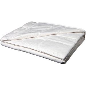 iSleep Cotton Washable Zomerdekbed - 100% Katoen - Litsjumeaux XL - 270x220 cm - Wit