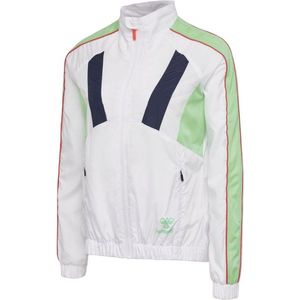 hummel Trophy Zip Jacket Dames - Wit - Maat XS