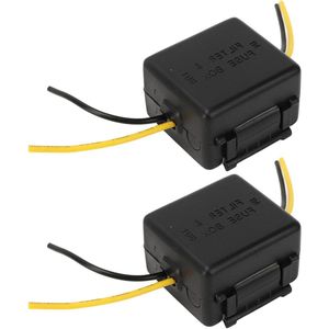 Power Filter Ground Loop Isolator Suppressor Car Audio Noise Filter - 12V Car Stereo Noise Isolation Reducer Amp Speaker .