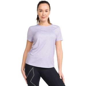 2xu - Light Speed - T-shirt - Paars - Korte Mouwen - Vrouw
