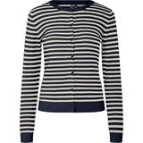 PIECES - PCNora - Gebreid Vest - Lichtbeige / Marine