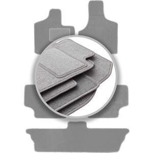 Grijze automatten voor: Dodge Caravan / Grand Caravan III 7-zits (2001-2007)