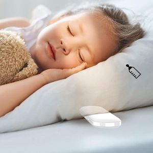Mini Beengeleiding Stereo Bluetooth Draadloze Muziek Slaapkoptelefoon met Timer Om Te Slapen - Luidspreker voor Onder de Nek Wit .