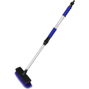 VELTRR - Telescopische Wasborstel - Blauw - Ruitenreiniger