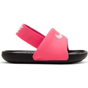 NIKE Kawa TD Slippers - Digital Pink / White / Black - Kinderen - EU 19.5