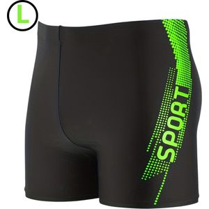 Bovista Zwembroek Heren - Zwem Broek Mannen - Badkleding - Zwemmen - Jongens - Swimming Shorts - Zomerbroek - Groen - Maat L