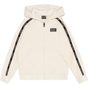 EA7voor jongens. 7B000056_AF10380 Beige vest sweatshirt (4Años= 106cm), Casual, Sportief, Katoen, Meerdere sporten, kinderkleding