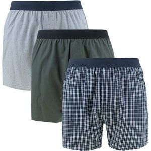 JBS woven boxers 3P multi - L