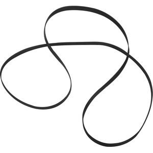 Nordivar - Vervangende Rubberen Draaitafelriem voor Automatische Stereo Platenspeler - Soepele Rotatie Geluidsvermindering