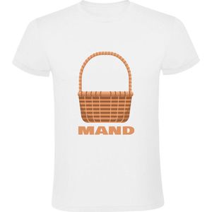 Mand Heren T-shirt - style - kunst - mandenmaker - cool - nerd - humor - grappig