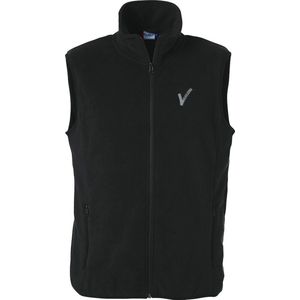 Security / Beveiliging kleding - Clique - Fleece Bodywarmer Zwart inclusief Borstlogo (V-tje) en Ruglogo (SECURITY) - Maat XXL - VOOR PROFESSIONALS