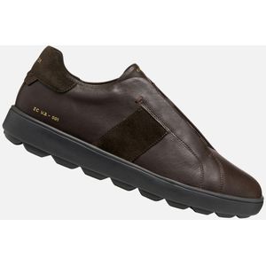 GEOX SPHERICA ECUB-1 HEREN Sneakers - DONKERBRUIN - Maat 42