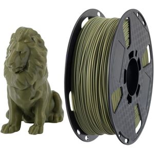 PLA+ Legergroen 1.75mm 1KG 3D Printer Filament - Hoogwaardige 3D-printmaterialen - Sterke filamenten