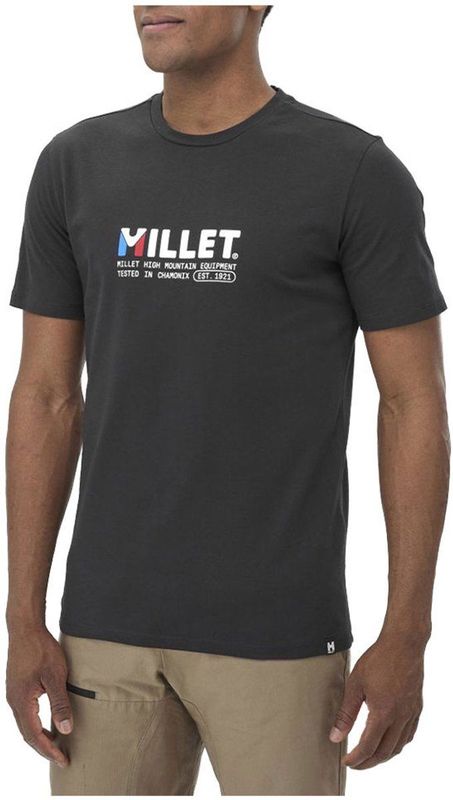 Millet - MIV10140 - T-shirt - Zwart - Korte Mouwen