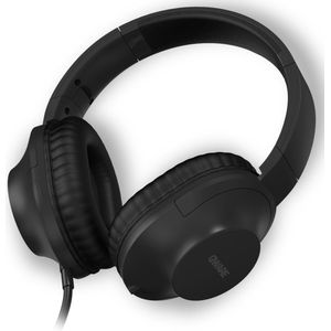 Qware Sound - Koptelefoon Kinderen – Koptelefoon Volwassenen - Koptelefoon Bedraad - Wired - Kabel - Headphone - Zwart