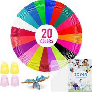 Equivera 3D Pen - 3D Starterspen - 3D Pen Starterspakket - Knutselen en Tekenen - 3D Printen - Incl. Vullingen en Filament - Kinderen en Volwassenen