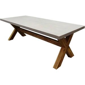 Norwich dining tuintafel betonlook 240x100xH77 cm