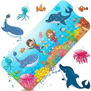 Antislipmat Bad Kinderen - Antislipmat Douche - Antislip Dadmat voor in Bad - Badmat Kind