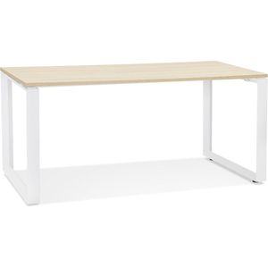 Alterego - BAKUS - Recht bureau - Beige - 160x80x74,8 cm