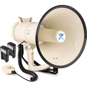 Vonyx - MEG120 - Megafoon - Blauw - 120W Vermogen - Bereik tot 1600 Meter