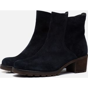 Gabor Enkellaarsjes blauw Suede - Dames - Maat 38