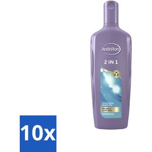 Andrélon - Shampoo - 2in1 - 300ml x 10