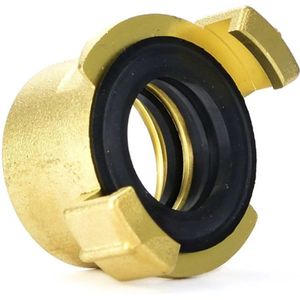 GEKO Messing klauwkoppeling - interne draad 1"" - robuust en oliebestendig - 40 mm aansluiting