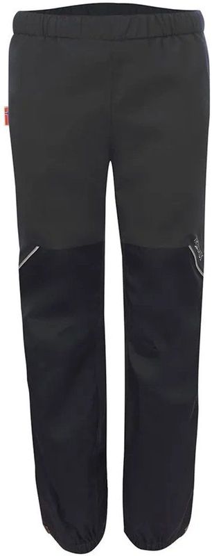 Trollkids - Lofoten - Regenbroek - Zwart - Waterkolom 10.000mm, MVTR 5000g/24h/m²