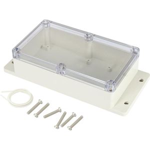 ABS Aansluitdoos Universele Behuizing met Transparante Cover - 158mm x 90mm x 46mm