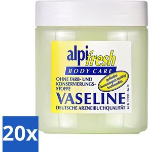 Alpi-Fresh - Body Care - Vaseline - Bescherming & Hydratatie - 125 ml - Bulkverpakking - 20 stuks