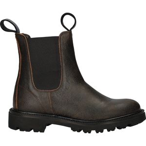 Nelson dames chelseaboot - Bruin - Maat 38