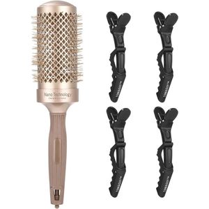 Ronde Antistatische Haarborstel voor Föhnen - Grote Stylingborstel voor Glanzend Haar en Volume