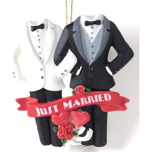 Kurt S. Adler Just Married - Zwart/Wit