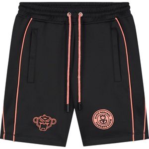 Black bananas neon piping short in de kleur zwart.