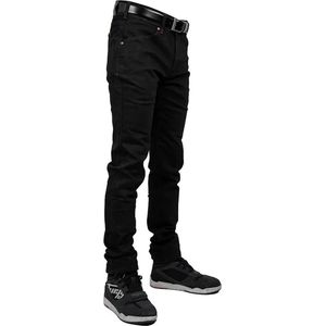 Bull-it Trojan Straight Fit Long Black 38 - Maat - Broek