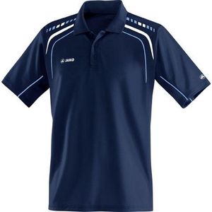 Jako Polo Champion - Sportpolo -  Heren - Maat 34 - 36 - Donkerblauw;Wit