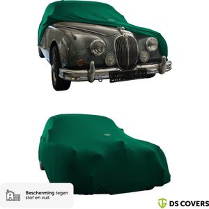 BOXX indoor autohoes van DS COVERS – Indoor – Coupe/sedan fit - Bescherming tegen stof en vuil –  Extra zachte binnenzijde – Stretch-Fit pasvorm – Incl. Opbergzak - Grijs- Maat XL